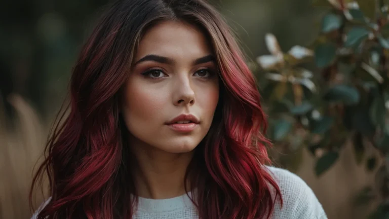 15 Cherry Cola Balayage Hair Ideas for a Vibrant Look