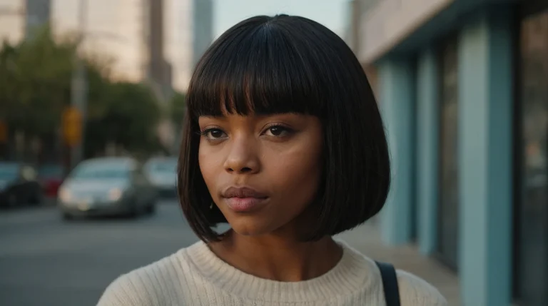 17 Bob with Bangs Hairstyles for Black Women: Chic and Versatile Looks for 2025